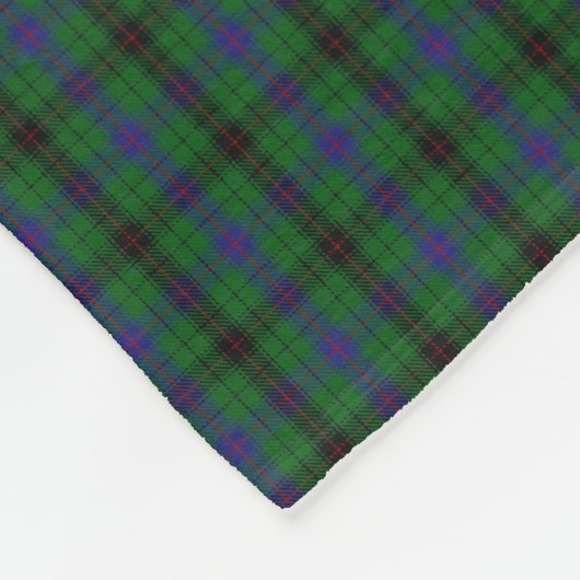Scottish Clan Davidson Classic Tartan Fleece Deken (Hoek)