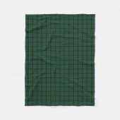 Scottish Clan Davidson Classic Tartan Fleece Deken (Voorkant)