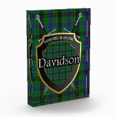 Scottish Clan Davidson Tartan Fotoblokken (Links)