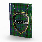 Scottish Clan Davidson Tartan Fotoblokken (Rechts)