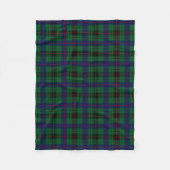 Scottish Clan Davidson Tartan Plays Fleece Deken (Voorkant)