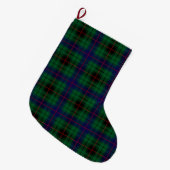 Scottish Clan Davidson Tartan Plays Grote Kerstsok (Voorkant (Hangend))