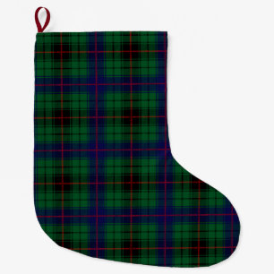 Scottish Clan Davidson Tartan Plays Grote Kerstsok