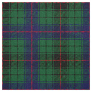 Scottish Clan Davidson Tartan Plays Stof