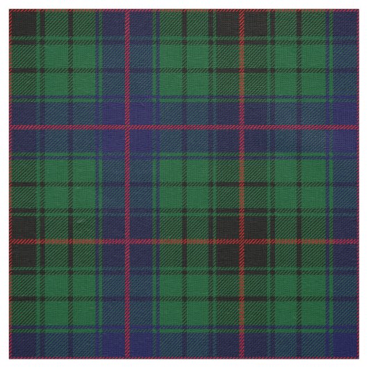 Scottish Clan Davidson Tartan Plays Stof (Swatch)