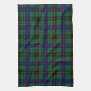 Scottish Clan Davidson Tartan Plays Theedoek