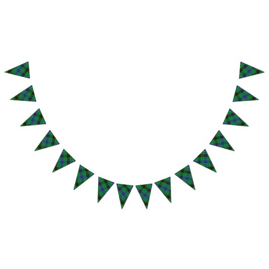 Scottish Clan Davidson Tartan Vlaggetjes (Alle)