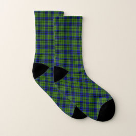 Scottish Clan Dickson Tartan Pset Sokken