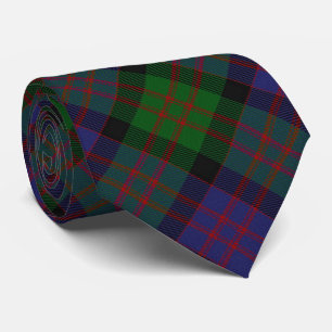 Scottish Clan Donald D Monogram Tartan Stropdas