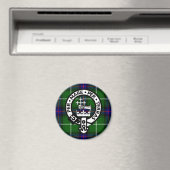 Scottish Clan Donald Tartan en Crest Magneet (Insitu (Vaatwasser))