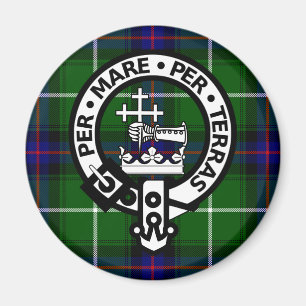 Scottish Clan Donald Tartan en Crest Magneet
