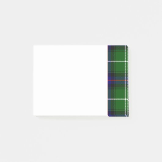 Scottish Clan Donald Tartan en Crest Post-it® Notes (Voorkant)