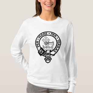Scottish Clan Donald Tartan en Crest T-shirt