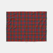Scottish Clan Donnachaidh Robertson Classic Tartan Fleece Deken (Voorkant (Horizontaal))