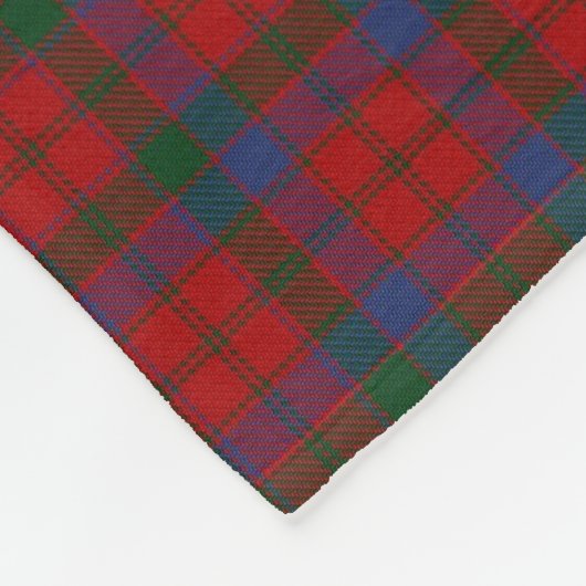 Scottish Clan Donnachaidh Robertson Classic Tartan Fleece Deken (Hoek)