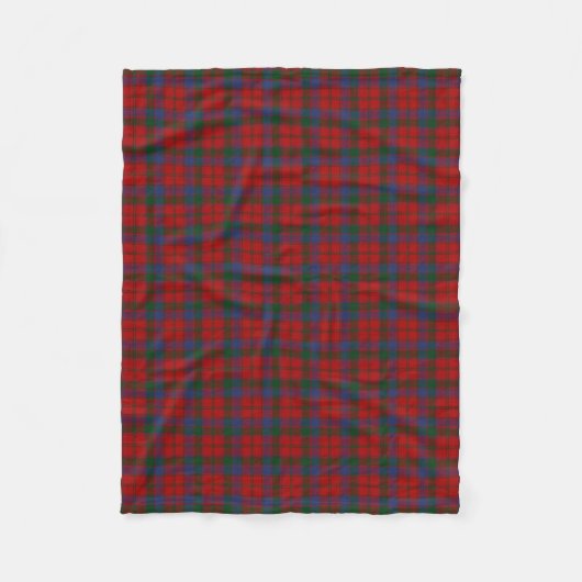 Scottish Clan Donnachaidh Robertson Classic Tartan Fleece Deken (Voorkant)