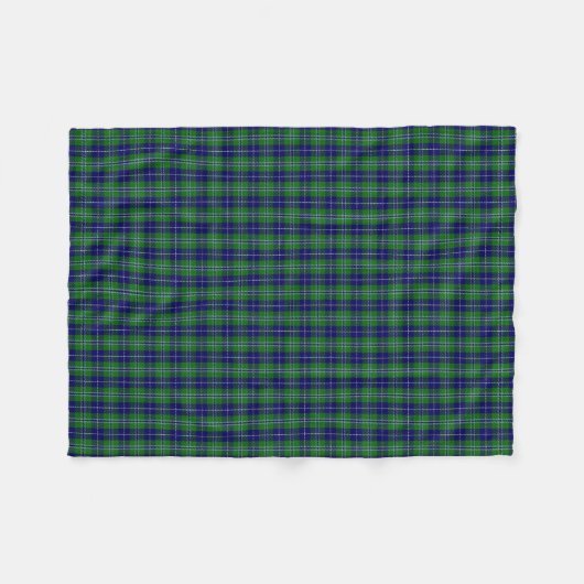 Scottish Clan Douglas Classic Tartan Fleece Deken (Voorkant (Horizontaal))