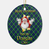 Scottish Clan Douglas Kerstversiering Keramisch Ornament (Links)