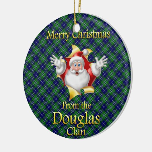 Scottish Clan Douglas Kerstversiering Keramisch Ornament (Links)