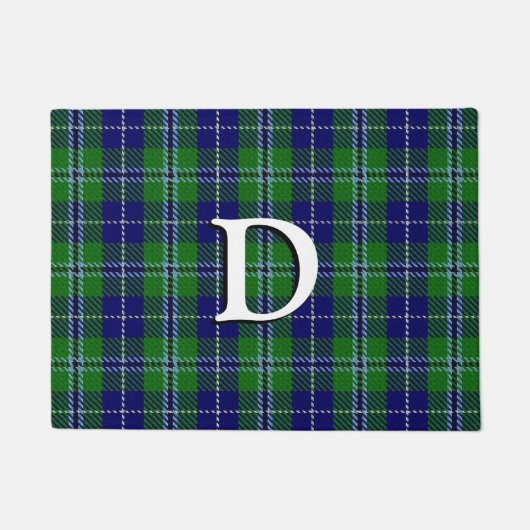 Scottish Clan Douglas Tartan Deurmat (Voorkant)
