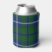 Scottish Clan Douglas Tartan Pset Blikjeskoeler (Blikje Voorkant)