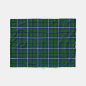 Scottish Clan Douglas Tartan Pset Fleece Deken (Voorkant (Horizontaal))