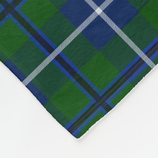 Scottish Clan Douglas Tartan Pset Fleece Deken (Hoek)
