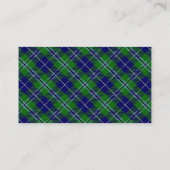 Scottish Clan Douglas Tartan Pset Visitekaartje (Achterkant)