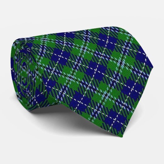 Scottish Clan Douglas Tartan Stropdas (Opgerold)