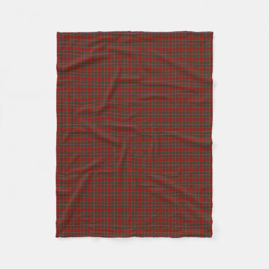 Scottish Clan Drummond Classic Tartan Fleece Deken (Voorkant)