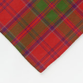 Scottish Clan Drummond Tartan Pset Fleece Deken (Hoek)
