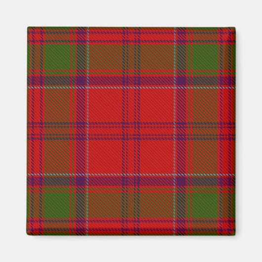 Scottish Clan Drummond Tartan Pset Magneet (Voorkant)