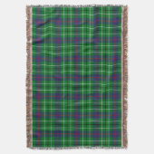 Scottish Clan Duncan Tartan Pset Deken (Voorkant Verticaal)