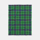 Scottish Clan Duncan Tartan Pset Fleece Deken (Voorkant)