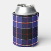 Scottish Clan Dunlap Tartan Pset Blikjeskoeler (Blikje Voorkant)