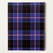 Scottish Clan Dunlap Tartan Pset Planner (Achterkant)