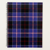 Scottish Clan Dunlap Tartan Pset Planner (Voorkant)