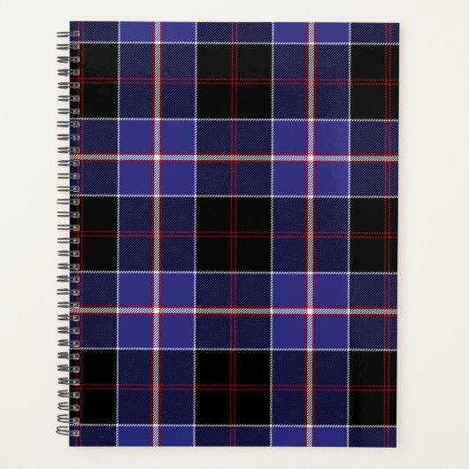 Scottish Clan Dunlap Tartan Pset Planner (Voorkant)