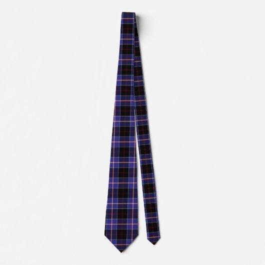 Scottish Clan Dunlap Tartan Pset Stropdas (Voorkant)
