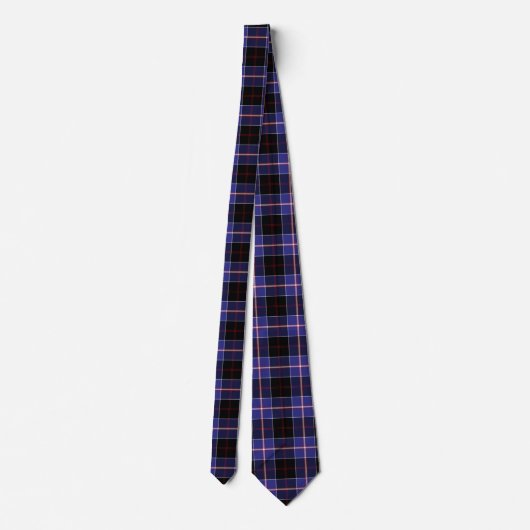 Scottish Clan Dunlap Tartan Pset Stropdas (Achterkant)