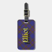 Scottish Clan Elliot Bagagelabel (Voorkant verticaal)