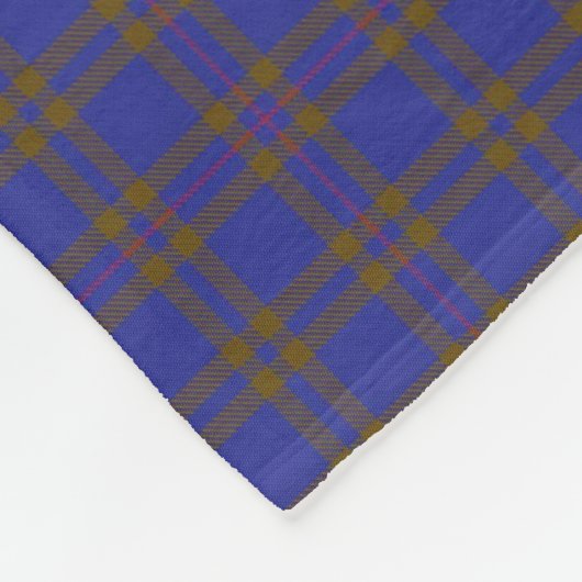 Scottish Clan Elliot Elliott Classic Tartan Fleece Deken (Hoek)