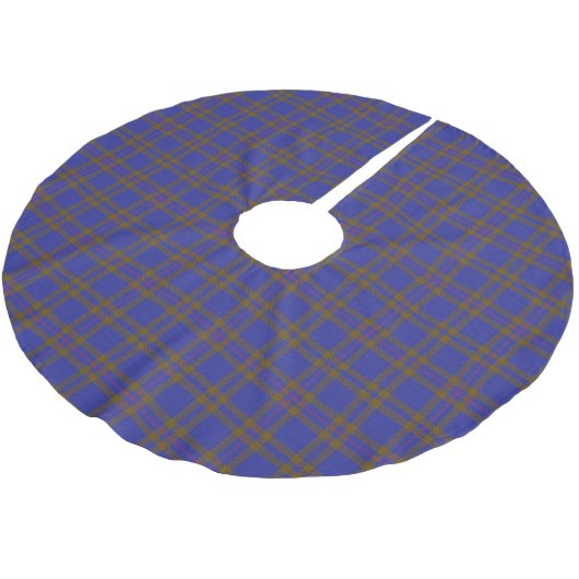 Scottish Clan Elliot Elliott Tartan Kerstboom Rok (Gekanteld)
