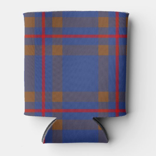 Scottish Clan Elliot Tartan Pset Blikjeskoeler (Voorkant)