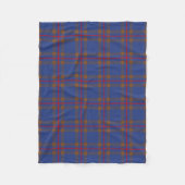 Scottish Clan Elliot Tartan Pset Fleece Deken (Voorkant)