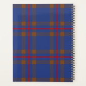 Scottish Clan Elliot Tartan Pset Planner (Achterkant)