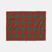 Scottish Clan Erskine Tartan Pset Fleece Deken (Voorkant (Horizontaal))
