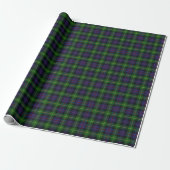Scottish Clan Farquharson Tartan Cadeaupapier (Uitgerold)