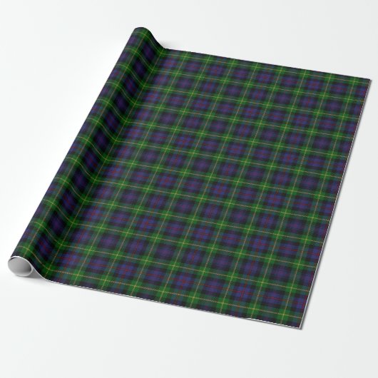 Scottish Clan Farquharson Tartan Cadeaupapier (Uitgerold)