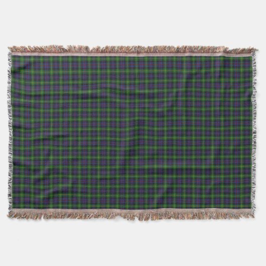 Scottish Clan Farquharson Tartan Deken (Voorkant)